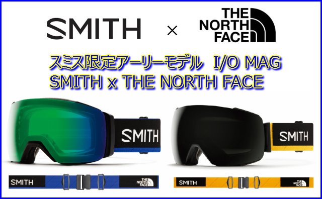 The North face × Smith コラボ ゴーグル-
